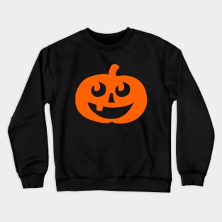 Cute Cartoon Halloween Pumpkin Face Costume Crewneck Sweatshirt